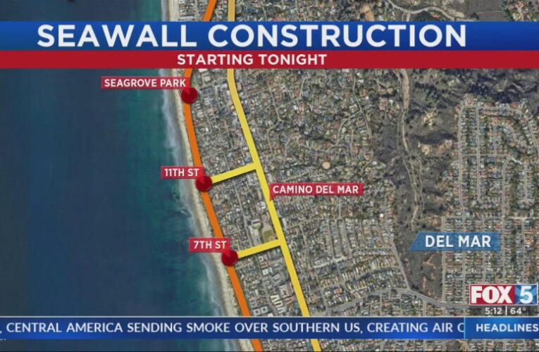 Service impacted as work to stabilize Del Mar bluffs along LOSSAN railway moves into next phase