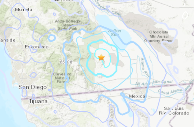 4.1 magnitude quake rattles Southern California