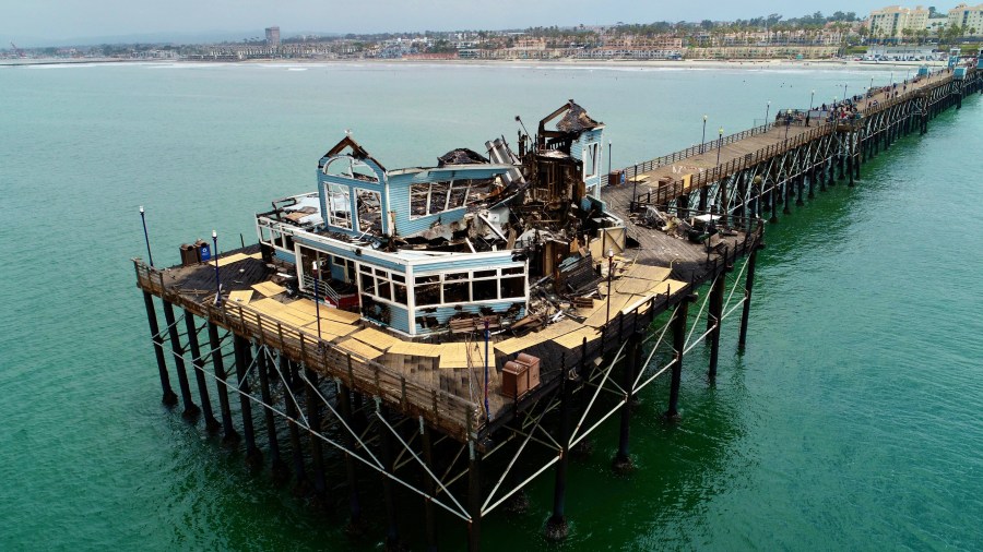 oceanside-pier-fire-to-cost-the-city-an-estimated-$17.2-million-in-repairs