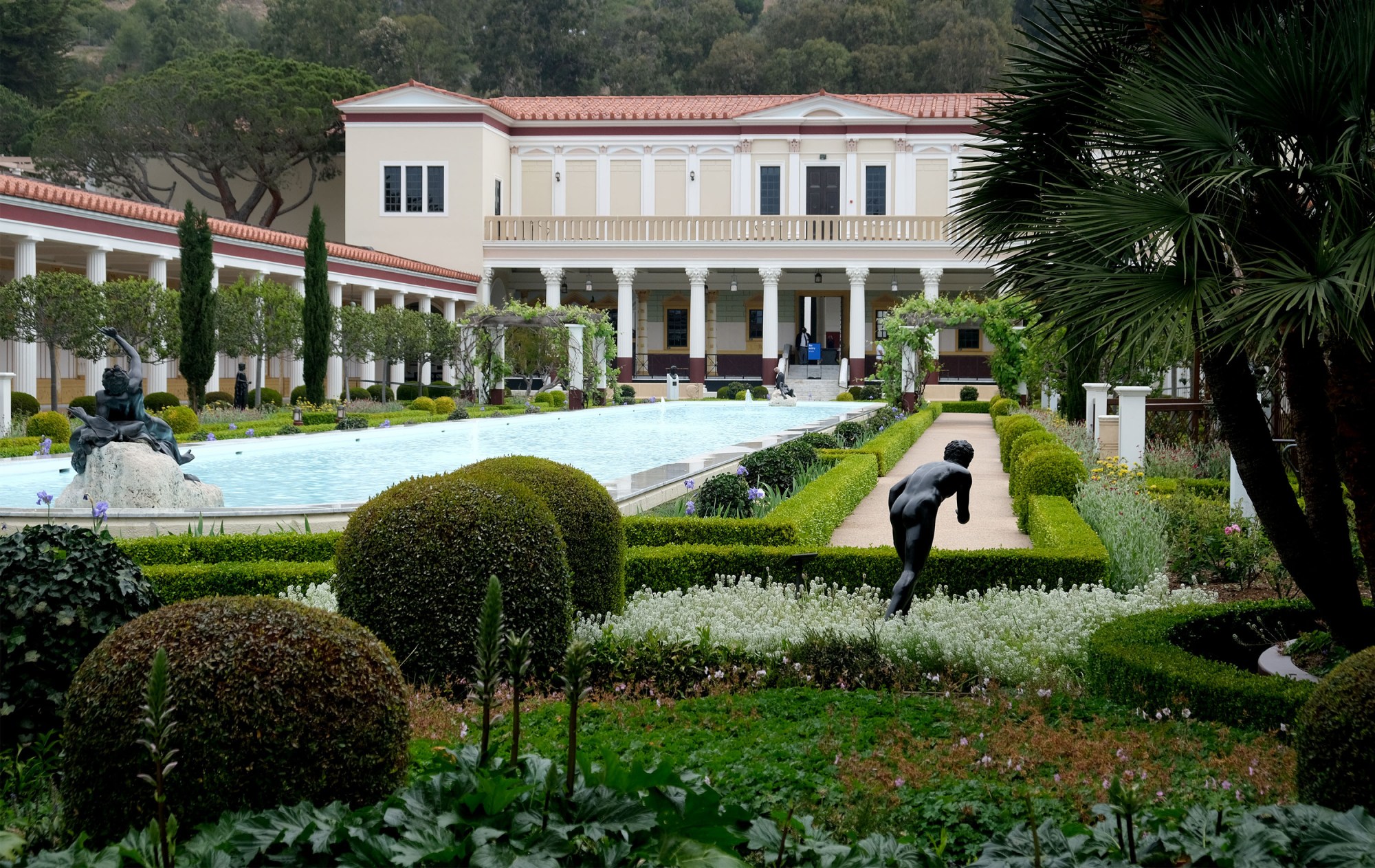 The Getty Villa Museum in Pacific Palisades reopened on Wednesday, April 21, 2021. (Photo by Dean Musgrove, Los Angeles Daily News/SCNG)