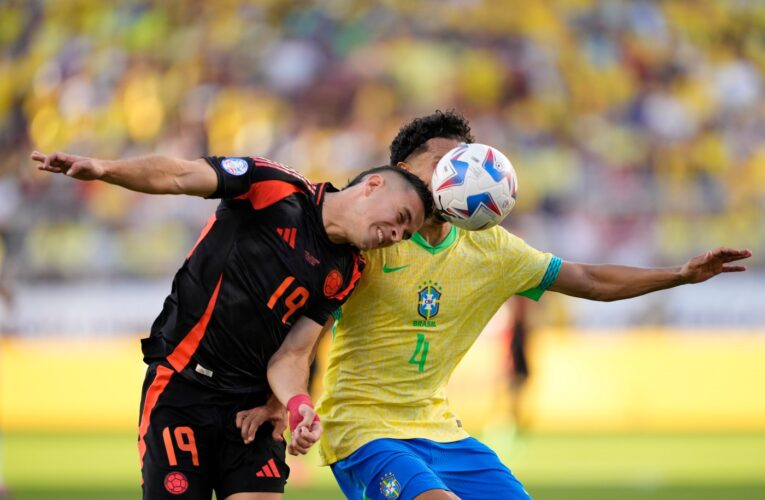 Copa America: Colombia draws Brazil 1-1 before sellout crowd at SF 49ers’ Levi’s Stadium