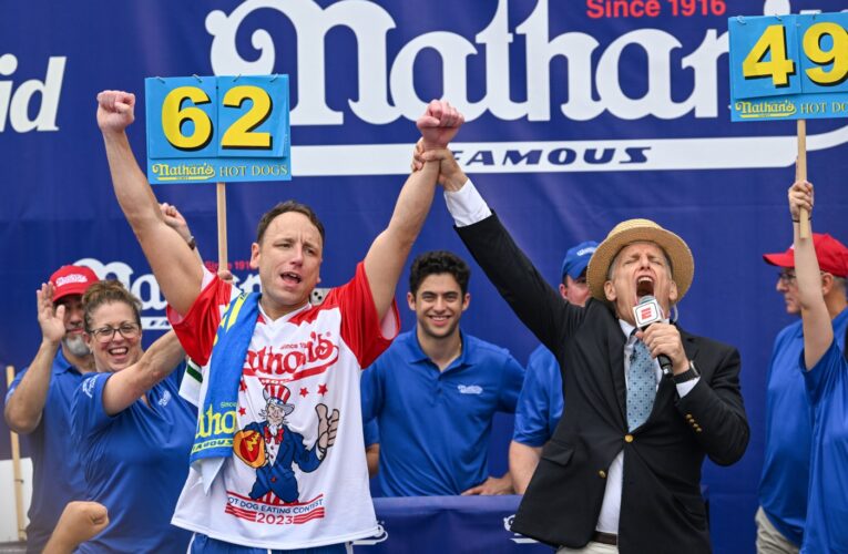 Joey Chestnut’s new July 4 plans: A hot dog eating contest, but this time in Texas