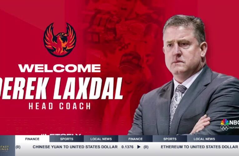 Coachella Valley Firebirds Hire Derek Laxdal as New Head Coach