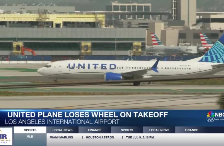 FAA Investigates United Airlines Plane Losing Wheel on Takeoff