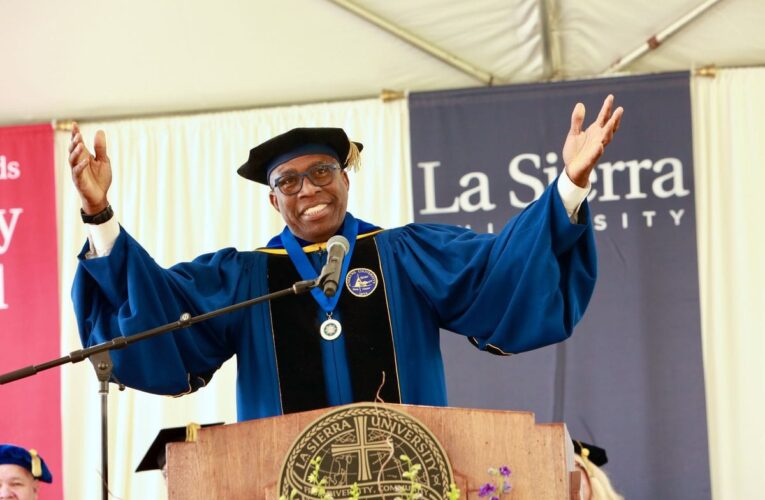Dr. Christon Arthur, La Sierra University’s First Black President, Presides Over Commencement Ceremony