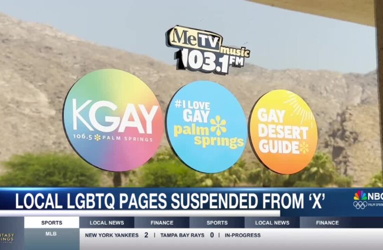 Local LGBTQ+ Groups Report Suspensions on Social Media Platform X