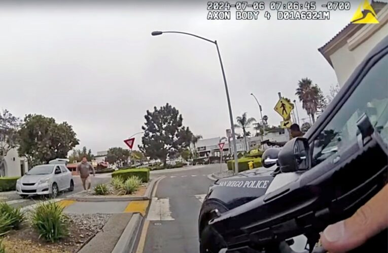 San Diego police release video of fatal Bird Rock shooting by officer