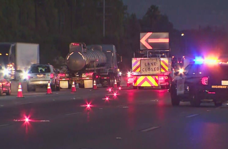 Fatal crash prompts lane closures on 5 Freeway in Los Angeles