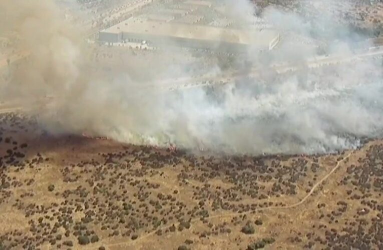 Brush fire burns 10 acres on MCAS Miramar