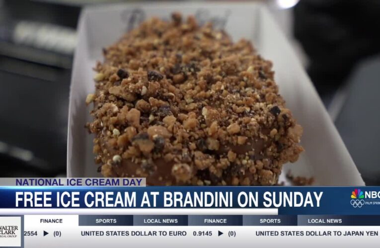 Celebrate National Ice Cream Day with Free Toffee Ice Cream Bars from Brandini