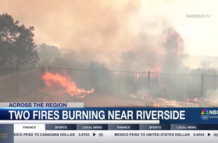 Firefighter Battles Flames in Riverside; Mayor Confirms Firework Ignited Hawarden Fire