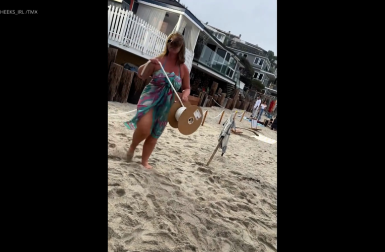 Laguna Beach woman berates beachgoers in viral TikTok video