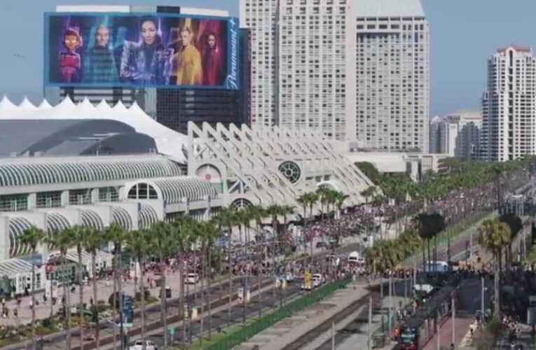 Watch: Drone footage of Comic-Con
