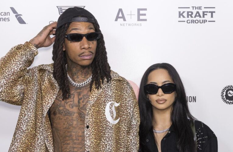 Wiz Khalifa and girlfriend Aimee Aguilar welcome their first child together, a girl