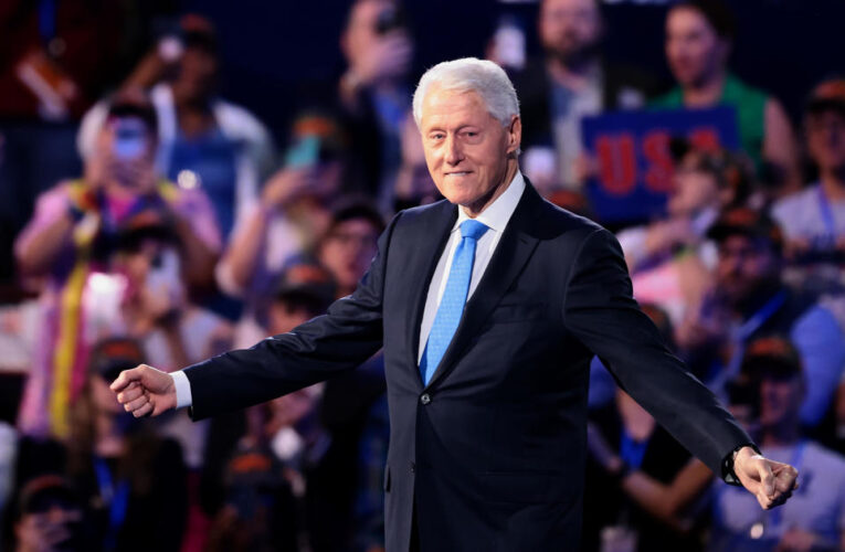 Bill Clinton, in DNC speech, draws stark contrast between Harris and Trump