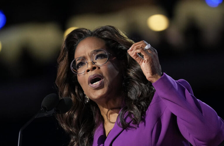 Oprah urges Americans to “choose common sense over nonsense”