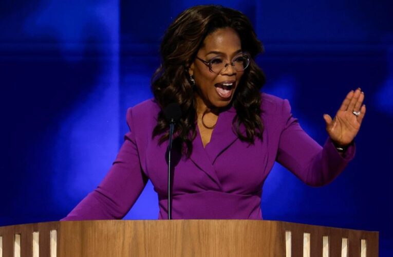 Watch: Oprah Winfrey says to choose “common sense over nonsense” in DNC speech for Kamala Harris