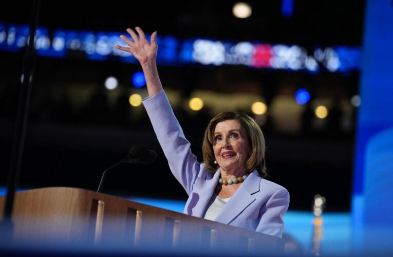 Nancy Pelosi passes the torch to a new generation at Democratic convention