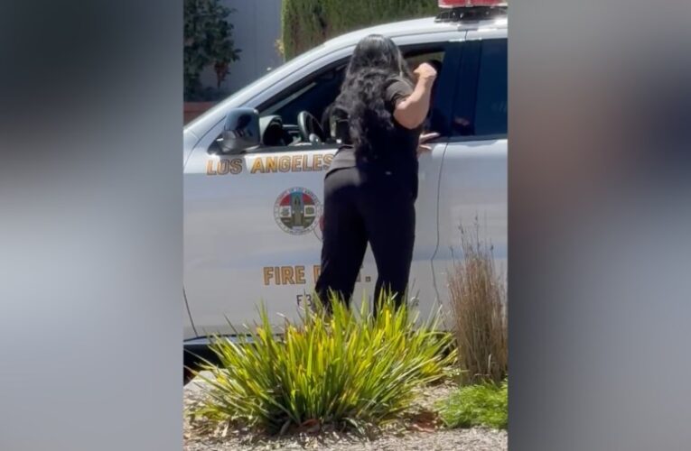 Woman in Southern California goes on violent rampage against firefighter, police