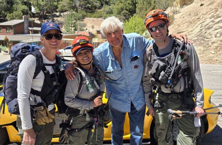 Rescuers happen upon a celebrity while searching for 78-year-old hiker in the California wilderness