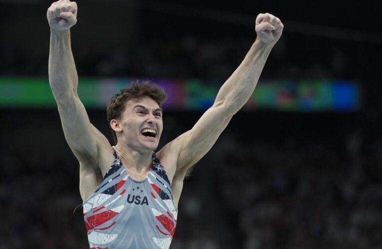 Stephen Nedoroscik, pommel-horse hero of the Paris Olympics, gets a new stage: ‘DWTS’