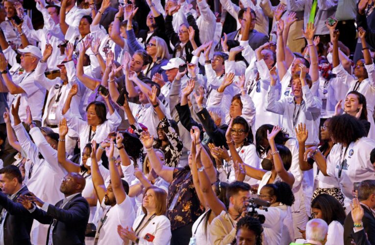 Why women are wearing all white at the DNC