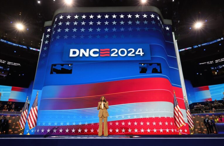 Kamala Harris to accept Democratic nomination amid buzz about who else will be on DNC stage. Watch it live here