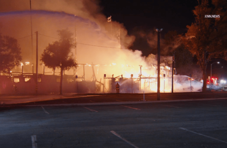 Fire guts historic baseball field used in ‘A League of Their Own,’ other movies