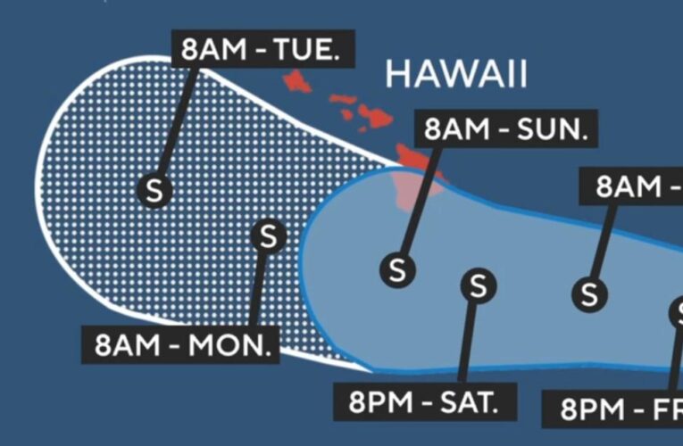 Tropical Storm Hone may hit Hawaii’s Big Island