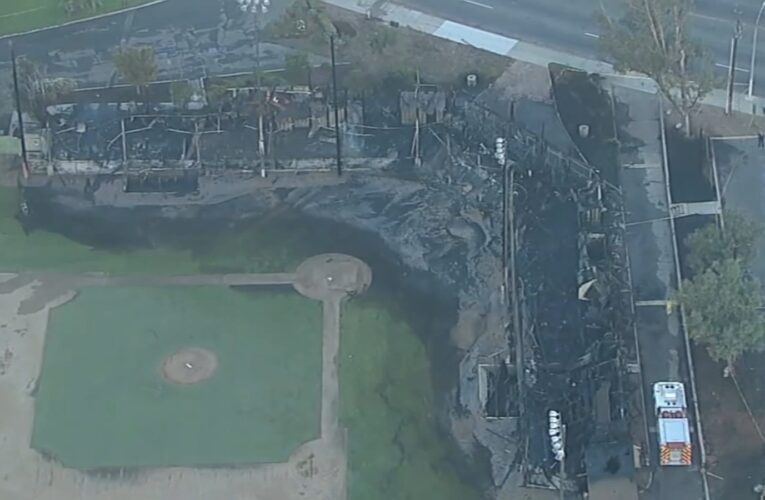 Historic baseball field featured in ‘A League of Their Own’ burns down in California