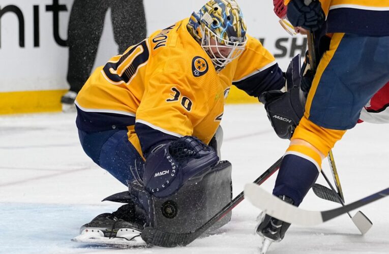 In blockbuster trade, Sharks acquire top goalie prospect from Nashville Predators