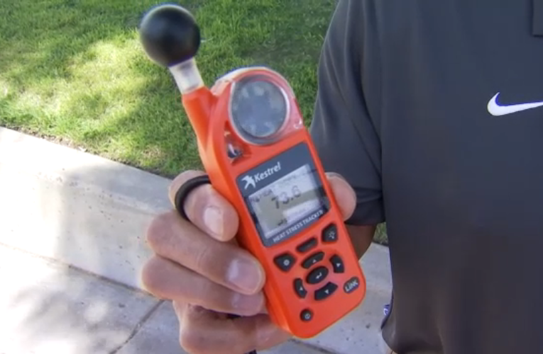 California high schools now have to use special thermometer before canceling games