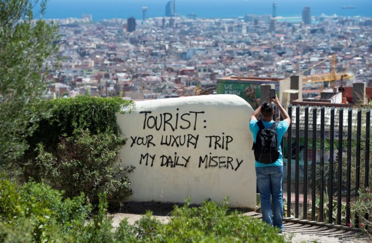 Why some residents of European hot spots just want tourists to stay away