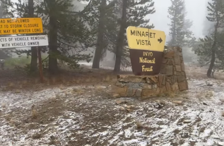 California experiences rare August snowfall near Mammoth Mountain