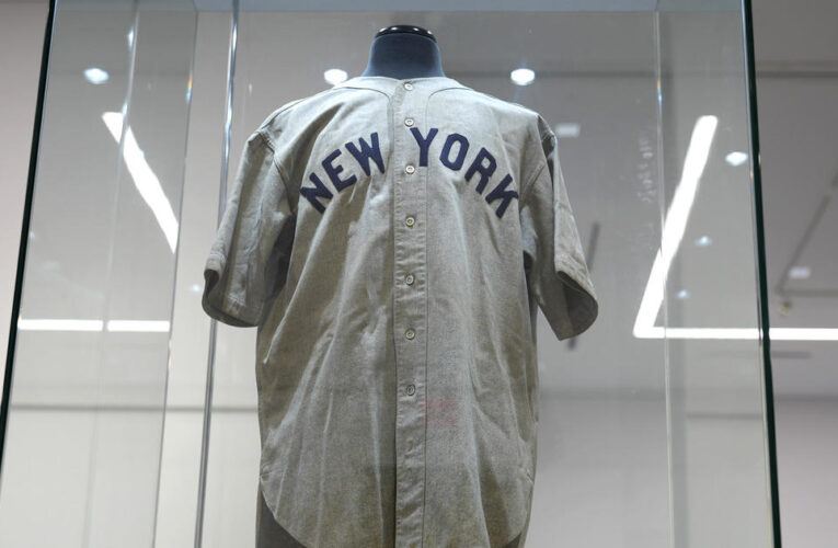 Babe Ruth’s legendary New York Yankees jersey sells for $24 million