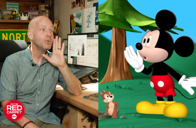 Bret Iwan, the voice of Mickey Mouse, illustrates new book