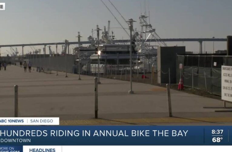 Over 2,000 Bicyclists participate in Coronado Bike The Bay Ride