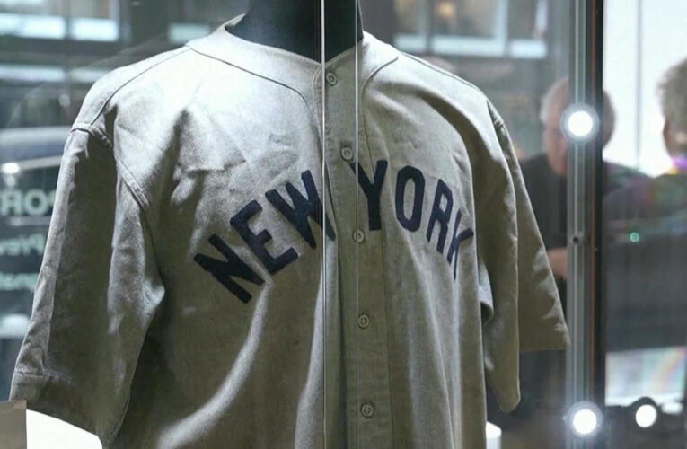 Babe Ruth’s “called shot” jersey sells for $24.1 million at auction