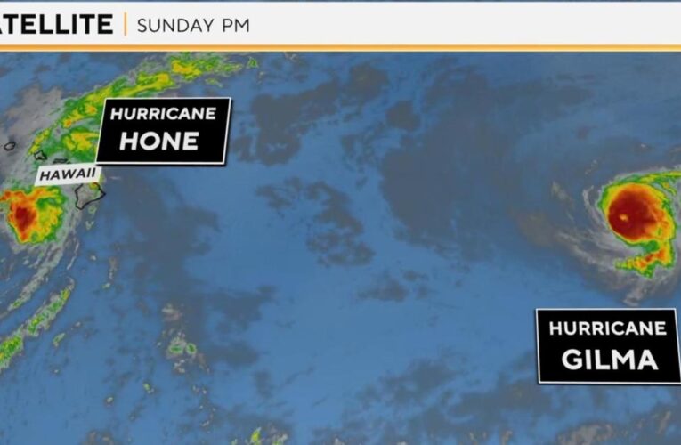 Hone lashes Hawaii with Hurricane Gilma close behind