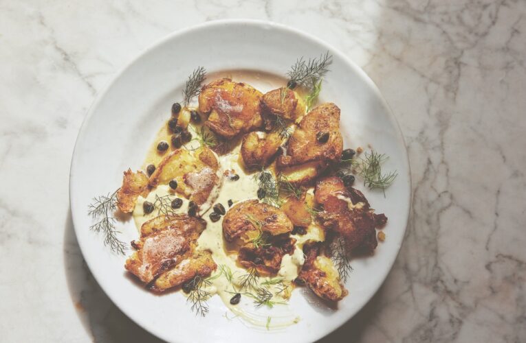 Easy weeknight meals: Brown Butter Potatoes with Lime Tartar Sauce