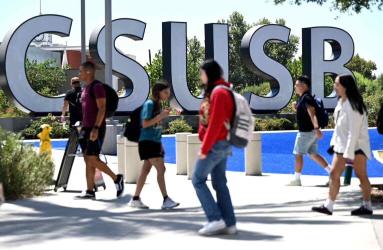 Cal State San Bernardino students go back to school for fall classes