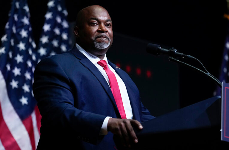 North Carolina Republican governor candidate Mark Robinson vows to stay in race despite media report