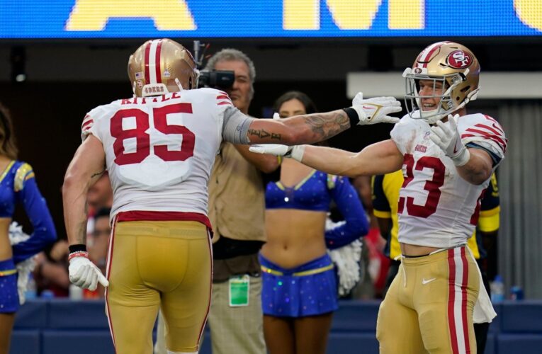 49ers’ George Kittle, Charvarius Ward join injured stars not practicing