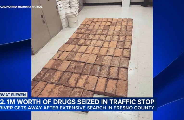 $2M worth of drugs found in van after traffic stop in Fresno County