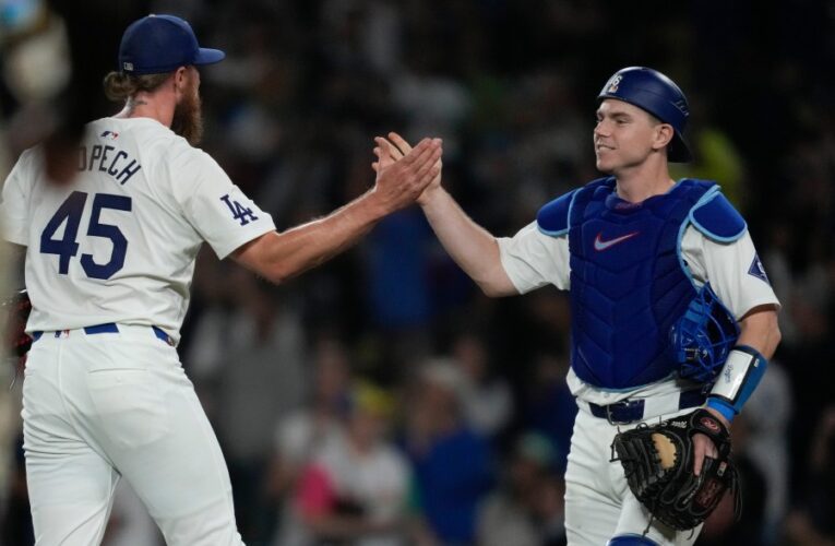 Shohei Ohtani heads to 1st postseason after Dodgers clinch NL West title with a 7-2 win over Padres