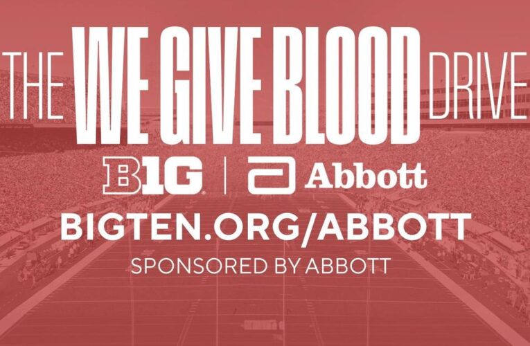 Abbott, Big Ten kick off blood drive with a $1M prize