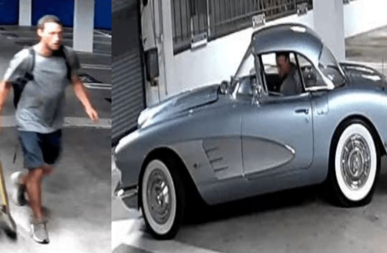 Police searching for thief who stole classic Chevy Corvette in West L.A.