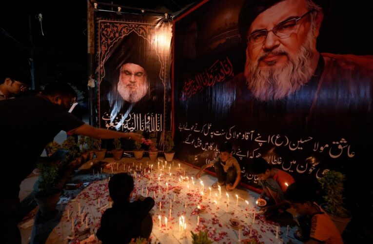 Hezbollah confirms its leader Hassan Nasrallah was killed in an Israeli airstrike