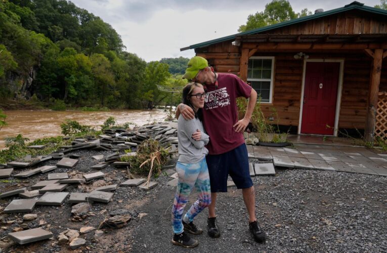 Asheville has been isolated after Helene wrecked roads and knocked out power and cell service