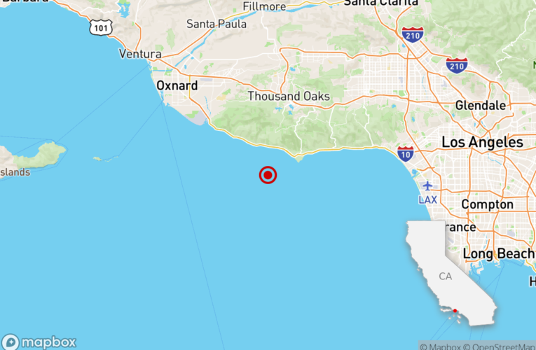 Magnitude 3.2 earthquake hits off Malibu coast, the latest to hit Southern California